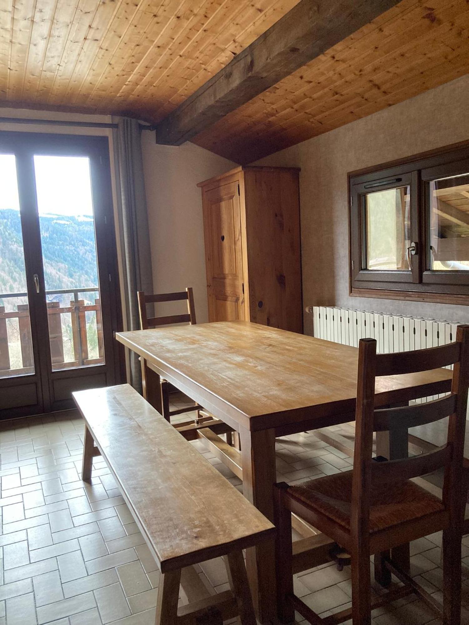 Ferienwohnung Le Grand Nant La Giettaz Exterior foto